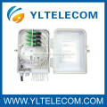 Wall Mounted Fiber Optic ODF Assembly With Fiber Patch Cords and Fiber Adapter